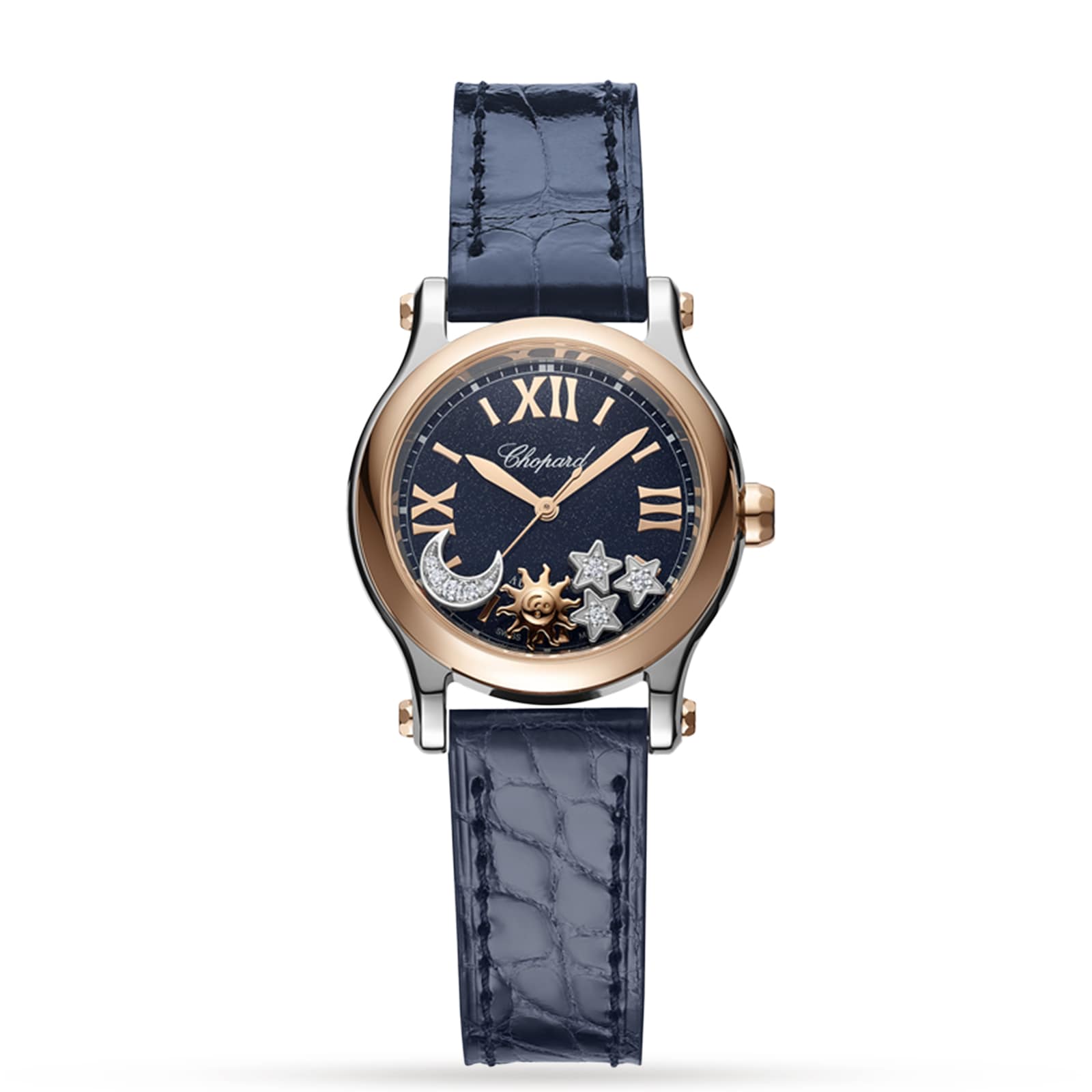 Chopard Happy Sport Sun, Moon and Stars 30mm