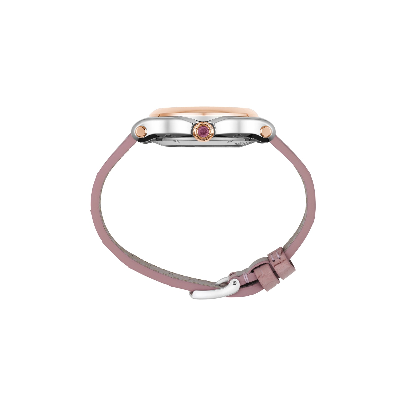 Chopard Happy Sport 36mm, Automatic, Ethical Rose Gold, Lucent Steel™, Diamonds
