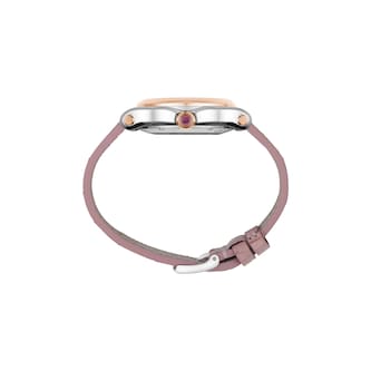 Chopard Happy Sport 36mm, Automatic, Ethical Rose Gold, Lucent Steel™, Diamonds