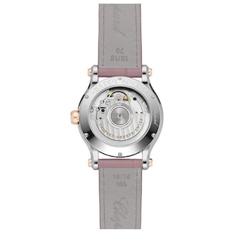 Chopard Happy Sport 36mm, Automatic, Ethical Rose Gold, Lucent Steel™, Diamonds Chopard Happy Sport 36mm, Automatic, Ethical Rose Gold, Lucent Steel™, Diamonds