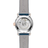 Chopard Happy Sport 36mm, Automatic, Ethical Rose Gold, Lucent Steel™, Diamonds