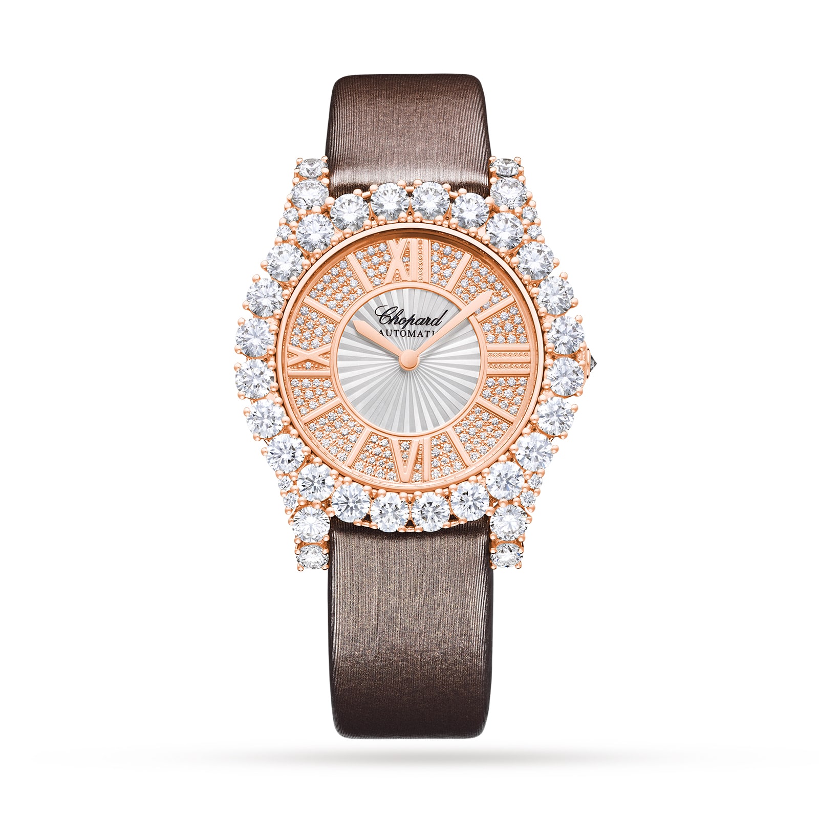 L Heure Du Diamant Round 35.75mm Ladies Watch