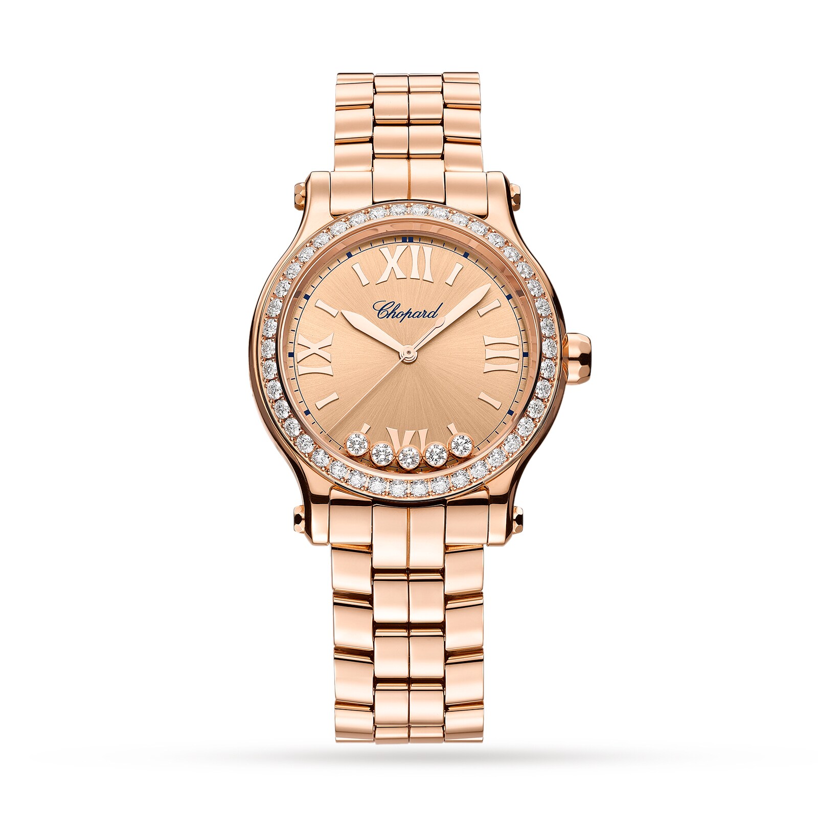 Chopard Happy Sport 33m Diamond Ladies Watch