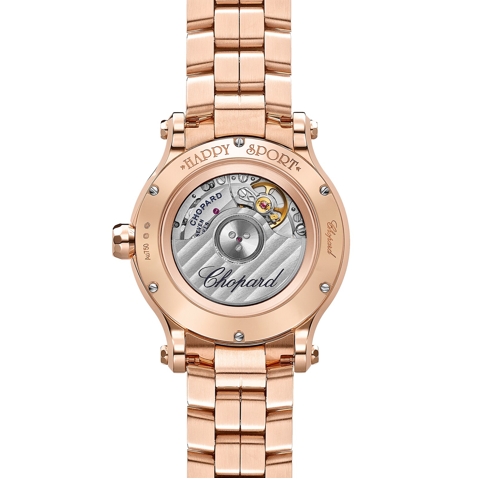 Chopard Happy Sport 33m Diamond Ladies Watch