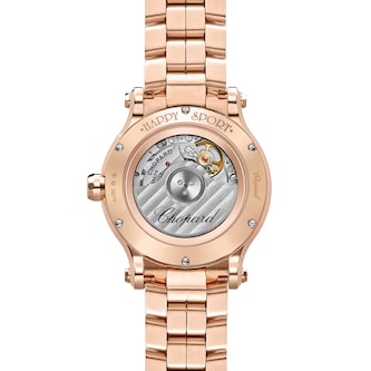 Chopard Happy Sport 33m Diamond Ladies Watch
