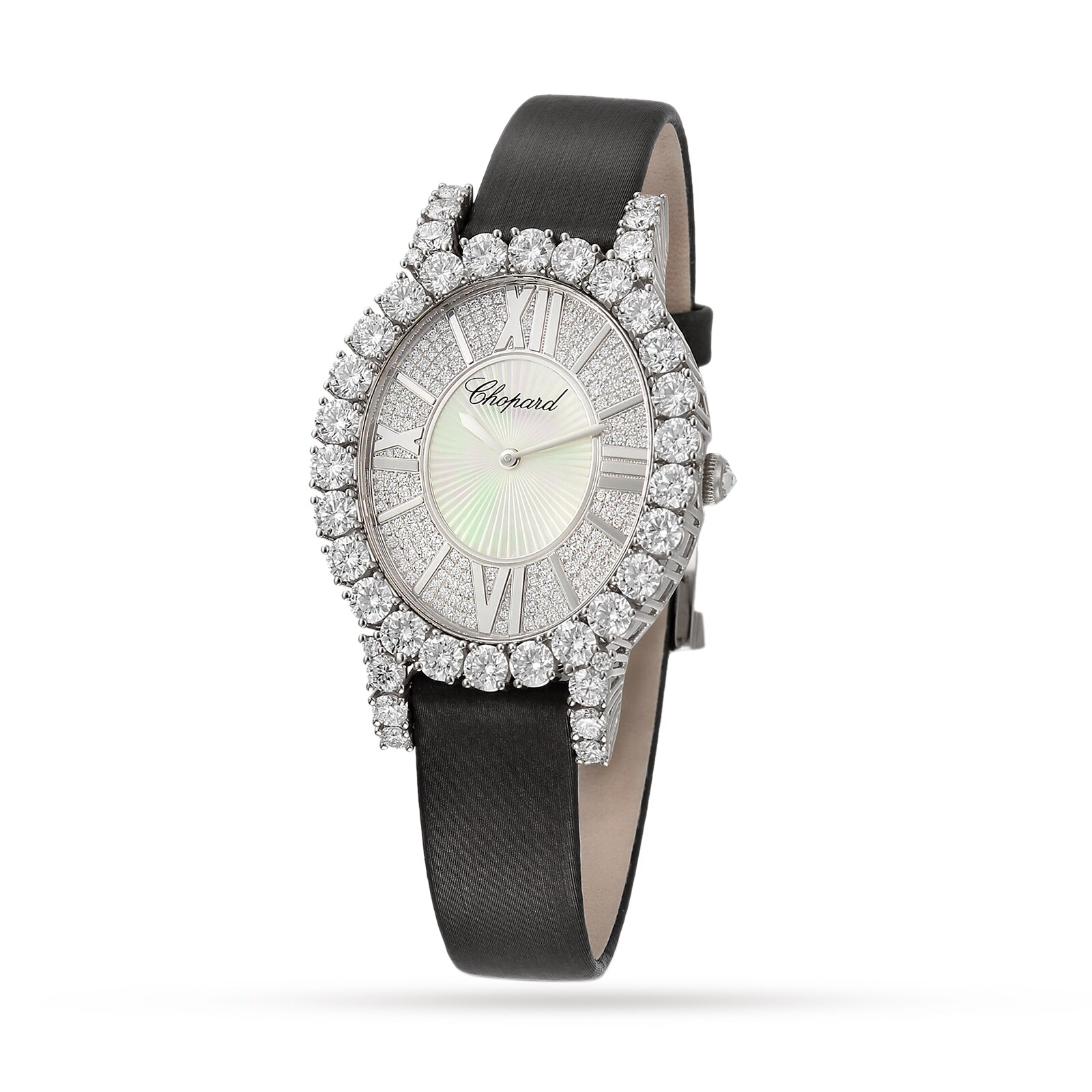 Chopard L Heure Du Diamant Oval Small 40mm Ladies Watch 139383