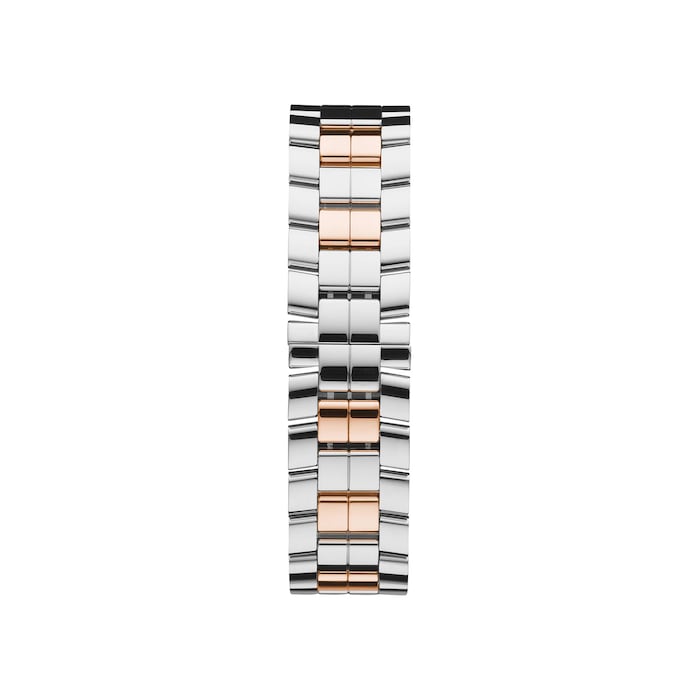 Chopard Happy Sport 36 mm, quartz, ethical rose gold, stainless steel, diamonds