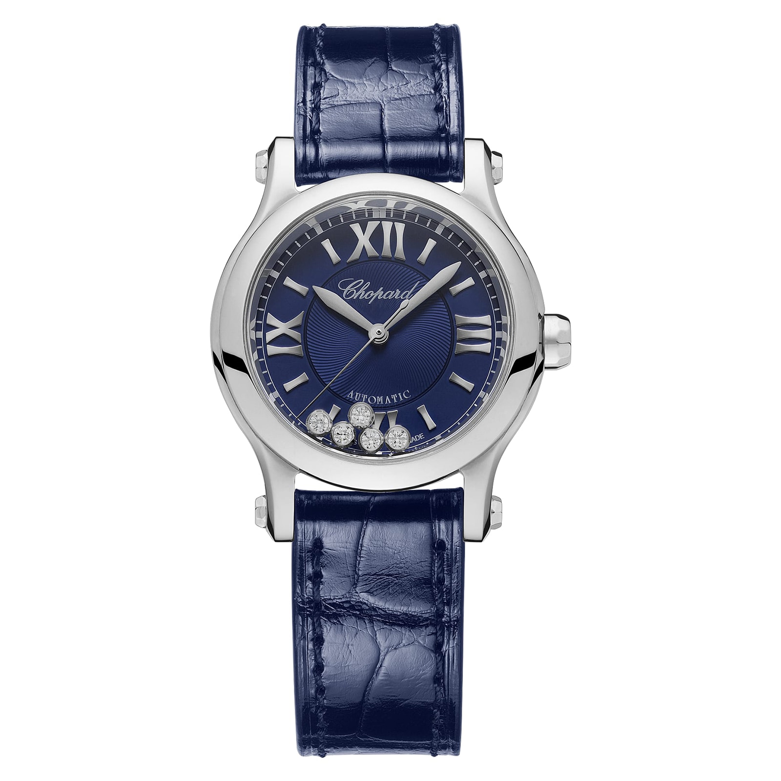 Chopard Happy Sport 30mm Mens Watch Blue