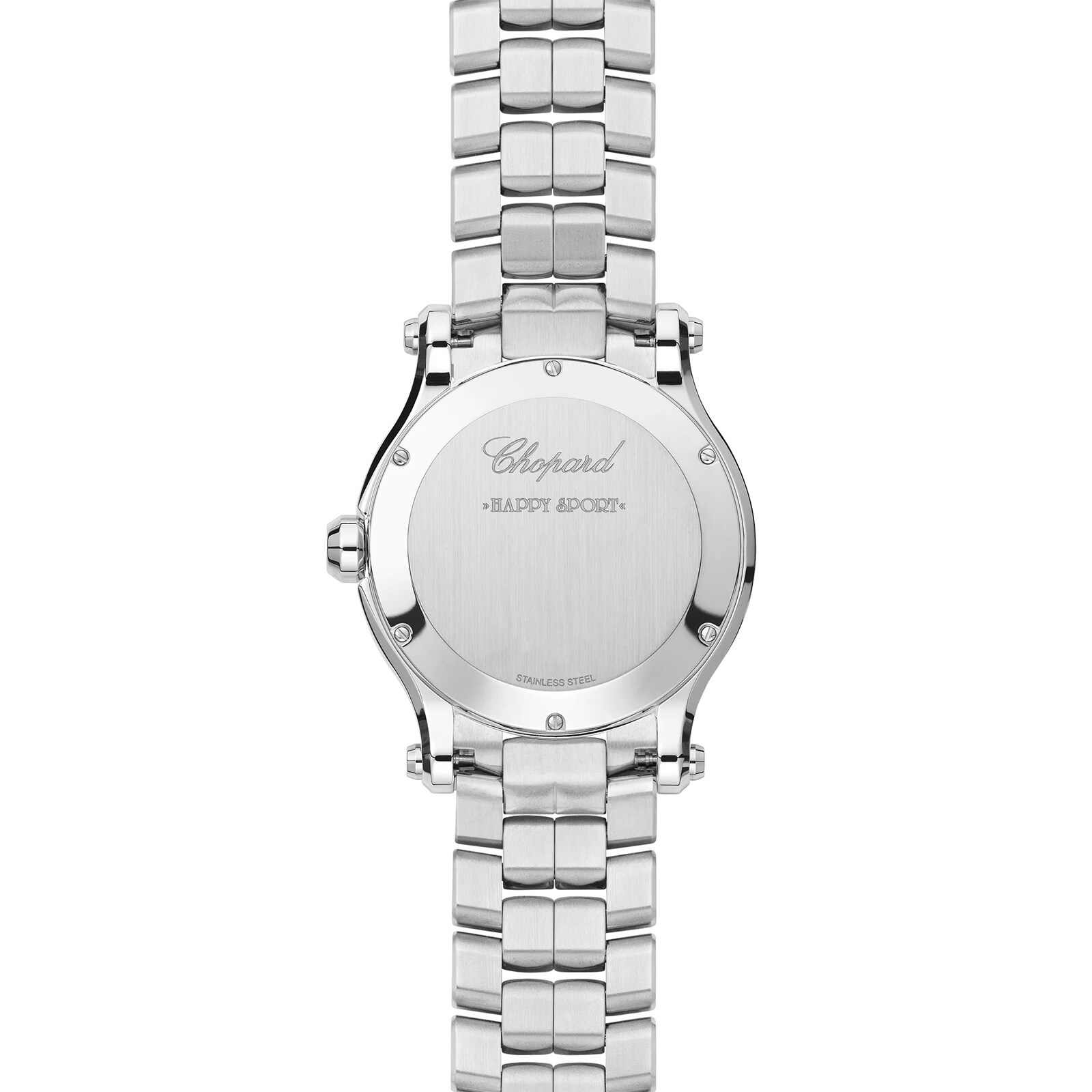 Chopard Happy Sport 36mm, Quartz, Lucent Steel™, Diamonds