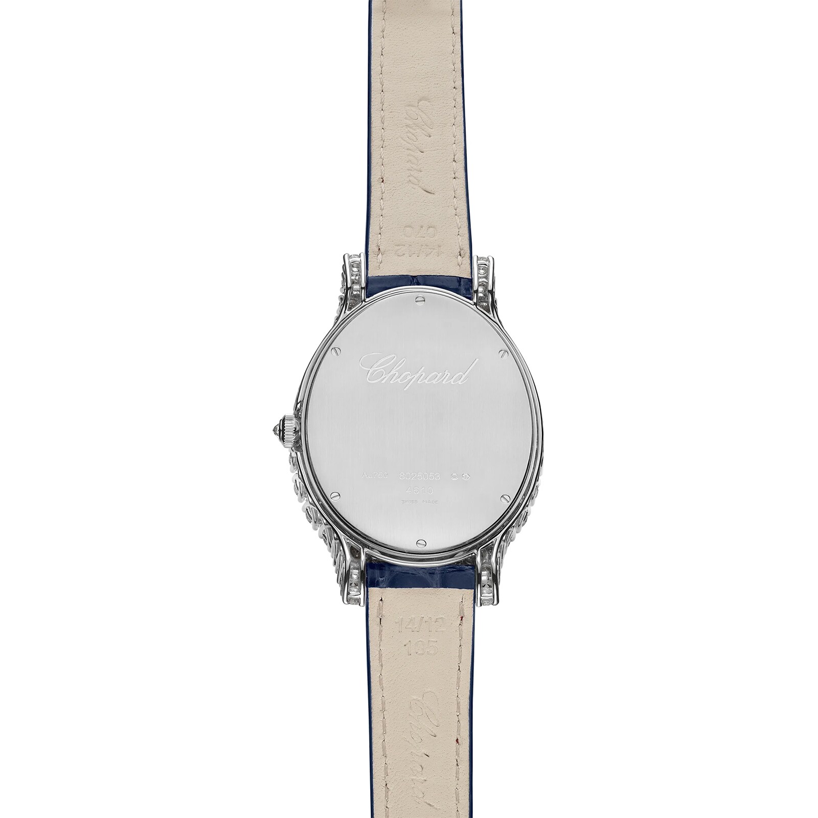 Chopard L'Heure Du Diamant Oval 40 X 34mm, Manual, Ethical White Gold, Diamonds