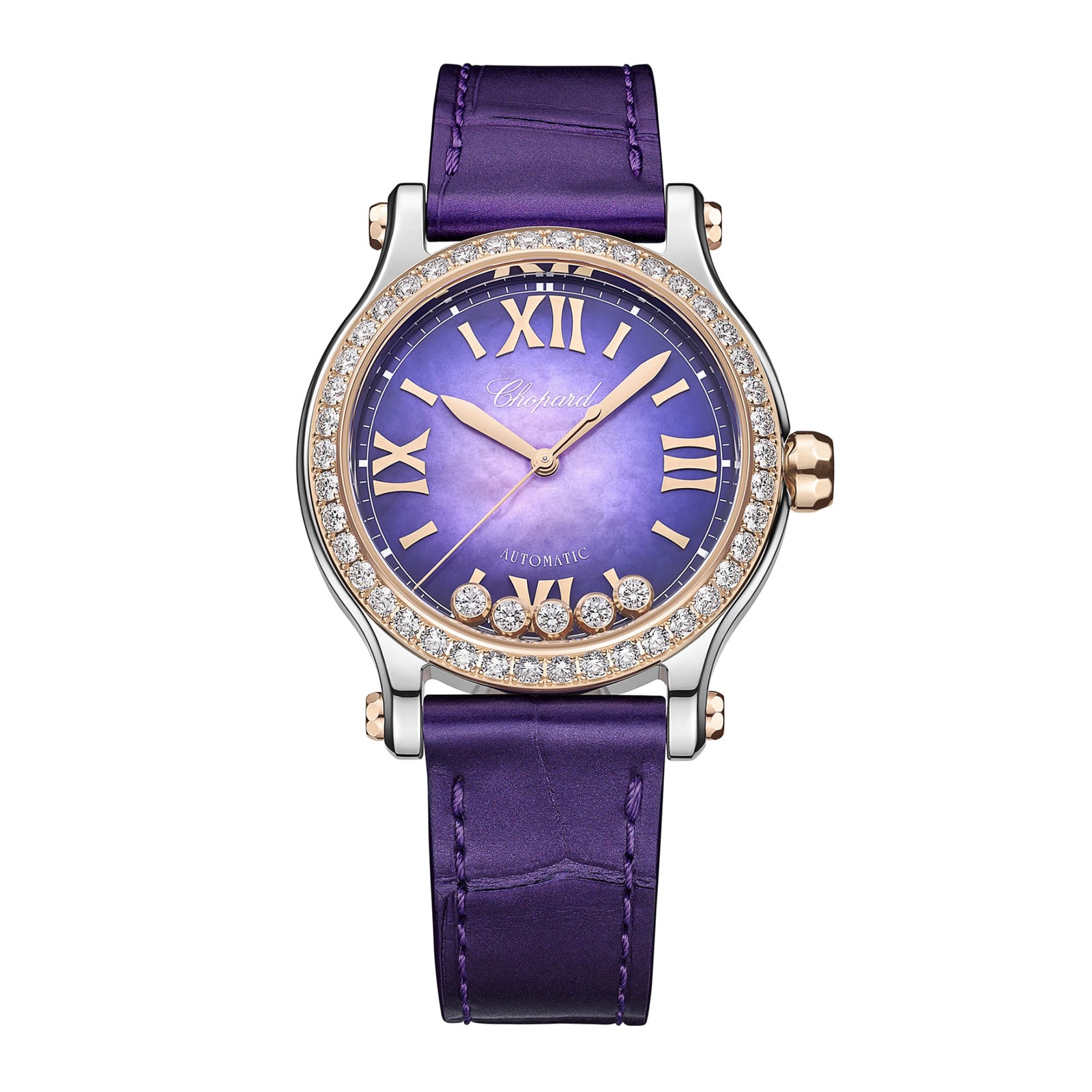 Chopard Happy Sport Purple Ladies Watch