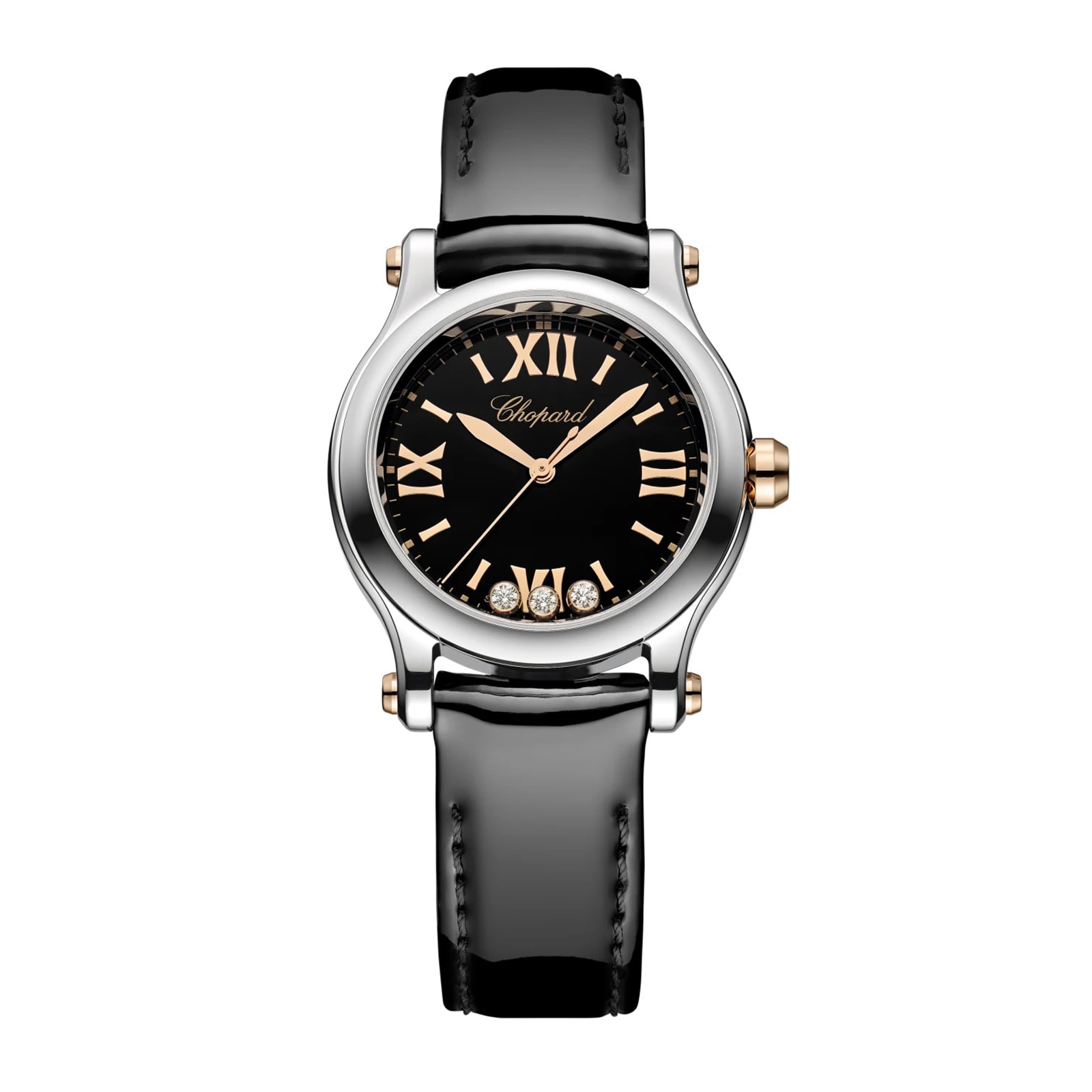 Chopard Happy Sport 30mm Quartz Ladies Watch Black Chopard Happy Sport 30mm Quartz Ladies Watch Black