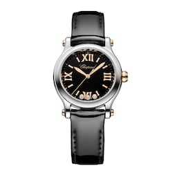 17970858 - Happy Sport 30mm Quartz Ladies Watch Black