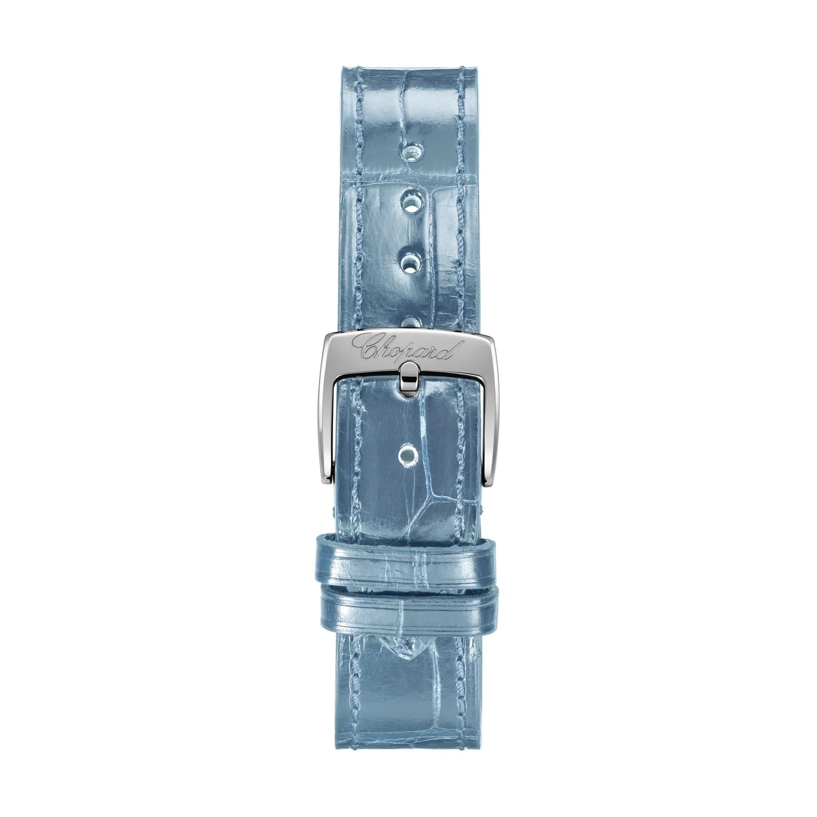 Chopard Happy Sport 33mm Aqua Marine Limited Editon Ladies Watch Silver