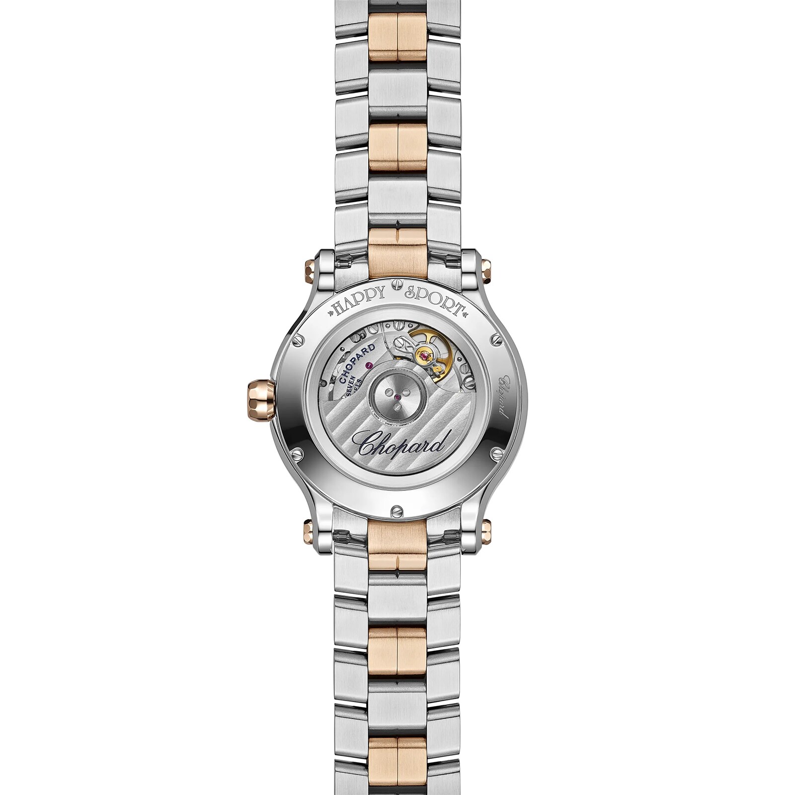 Chopard watch rose online gold