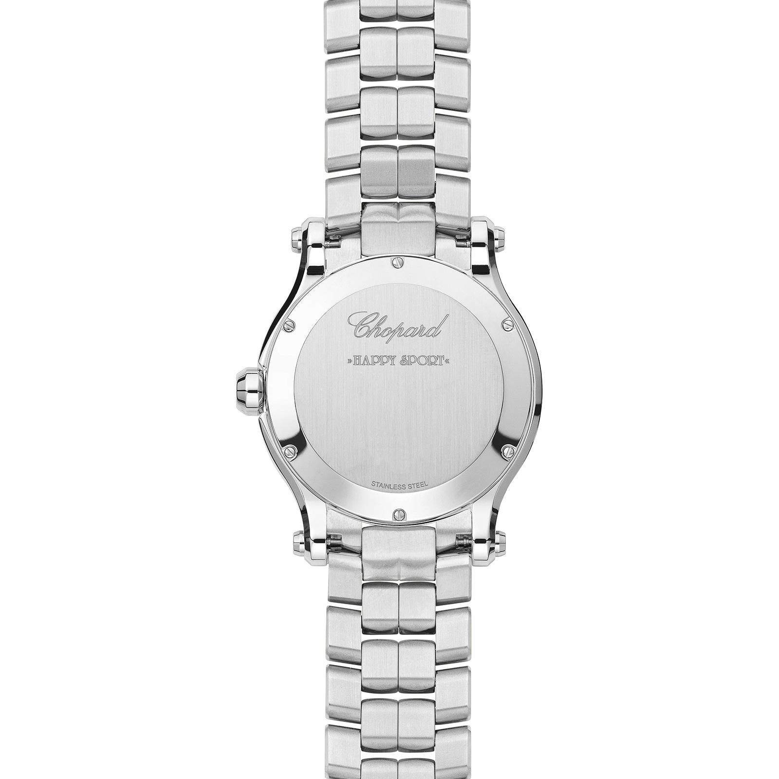 Chopard Happy Sport 36mm, Quartz, Lucent Steel™, Diamonds