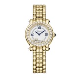 Chopard Happy Sport The First 26mm, Quartz, Ethical Yellow Gold, Diamonds