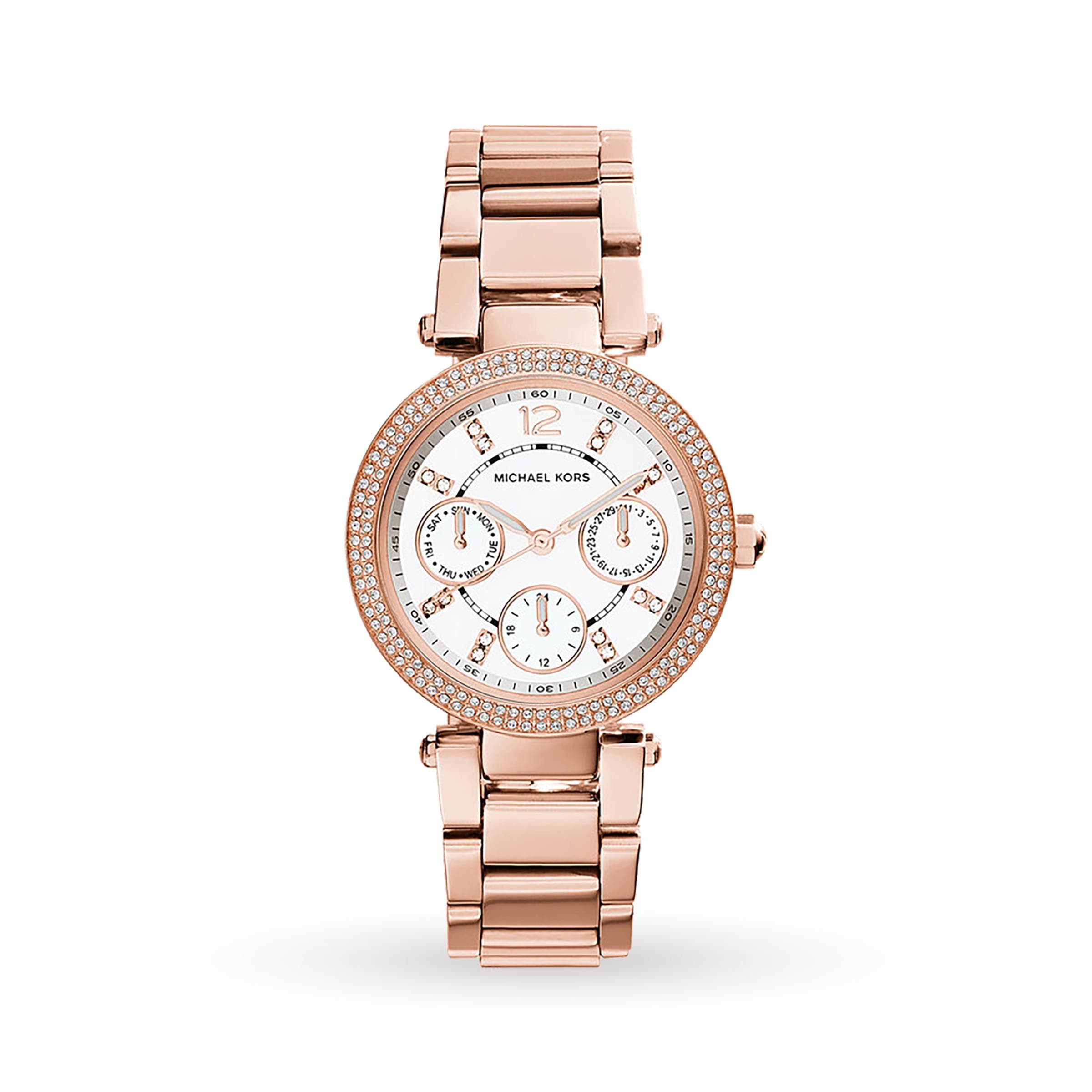 Michael kors 2024 parker rose gold