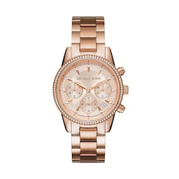 17990693 - Ritz 37mm Ladies Watch Rose Gold