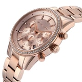 Michael Kors Ritz 37mm Ladies Watch Rose Gold