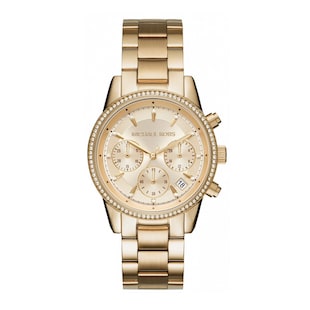 Michael Kors Bryant Gold Plated Chronograph 37mm