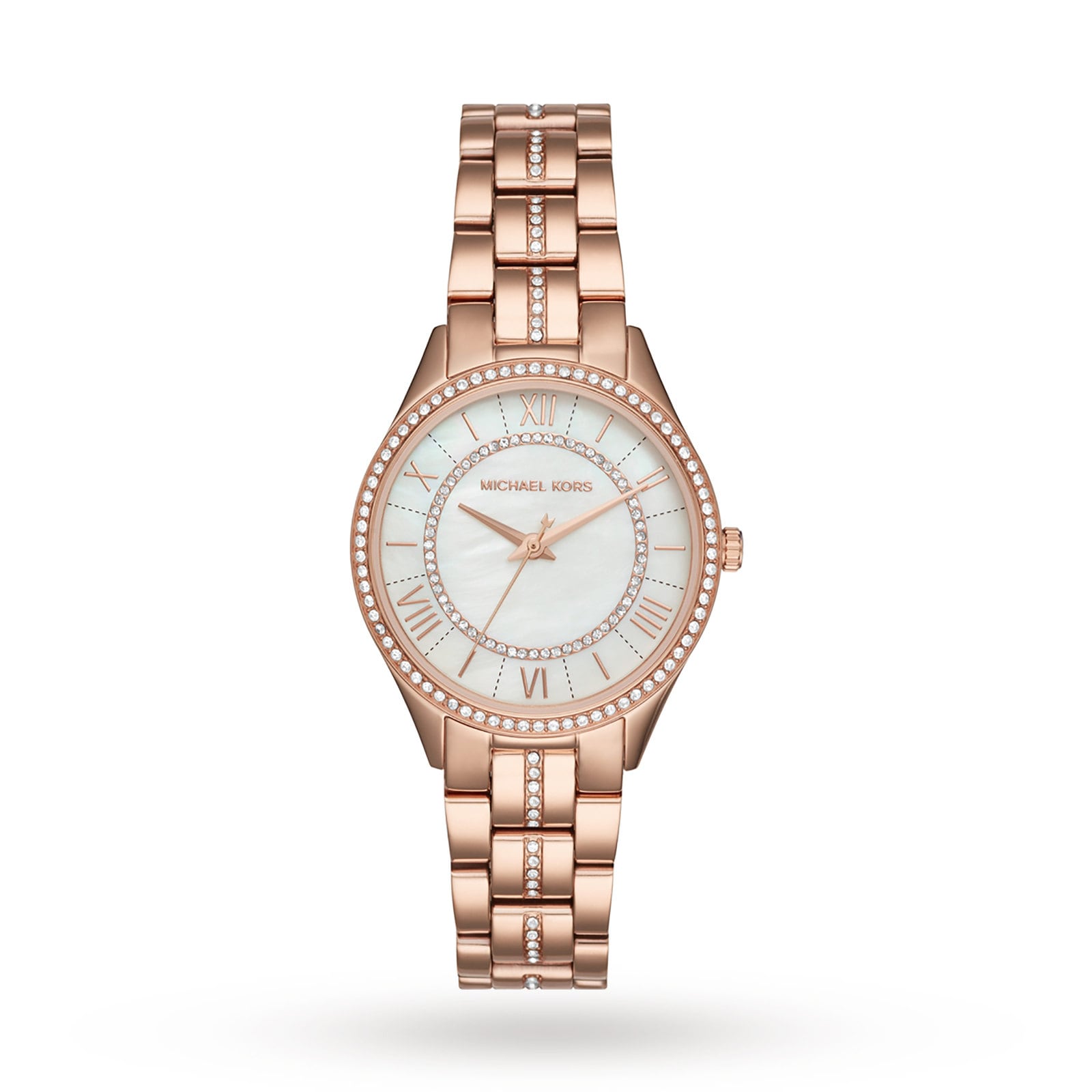 Michael Kors Lauryn Rose Gold Tone Ladies Watch MK3716 | Goldsmiths