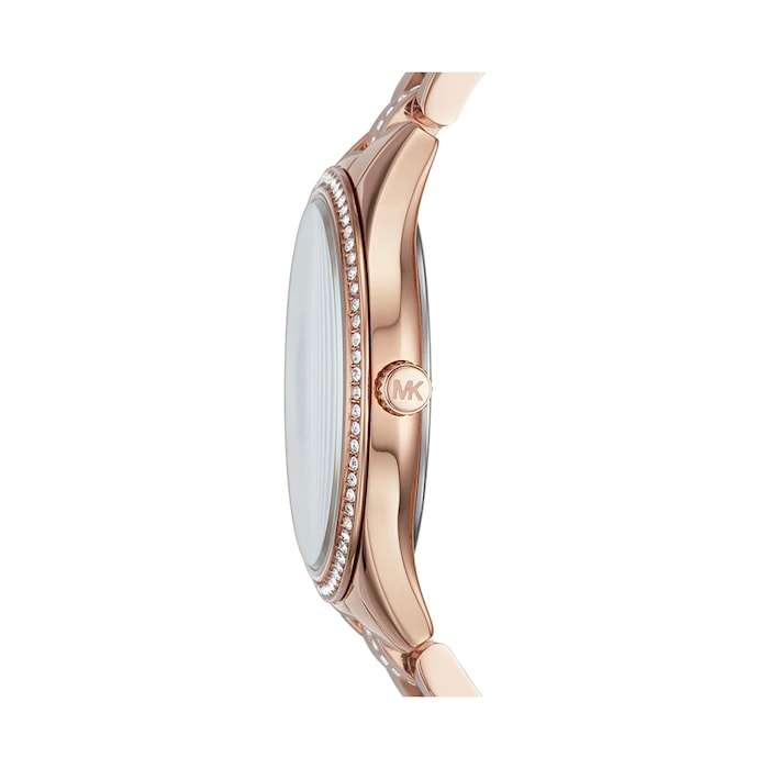 Michael Kors Lauryn Rose Gold Tone Ladies Watch