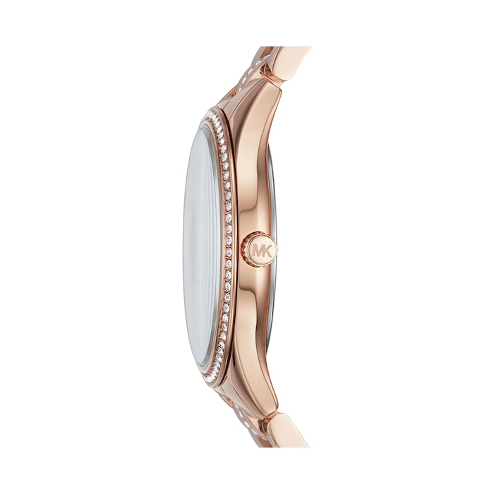 Michael Kors Lauryn Rose Gold Tone Ladies Watch