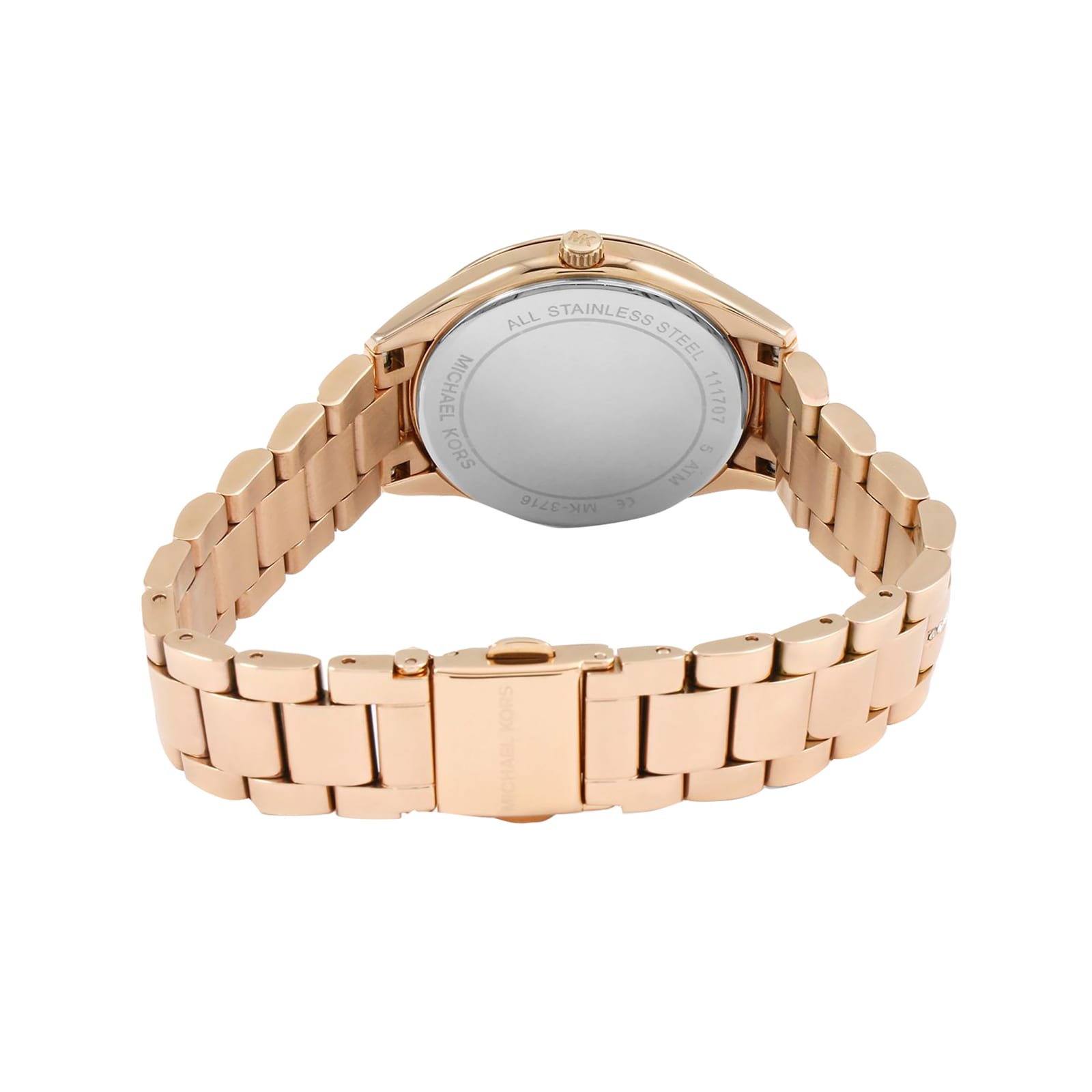Michael Kors Lauryn Rose Gold Tone Ladies Watch