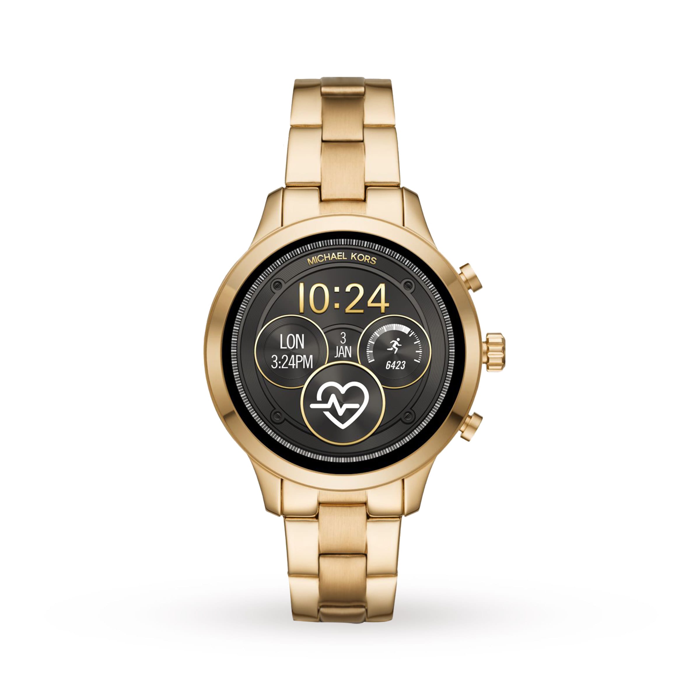 Michael kors shop runway gold smartwatch