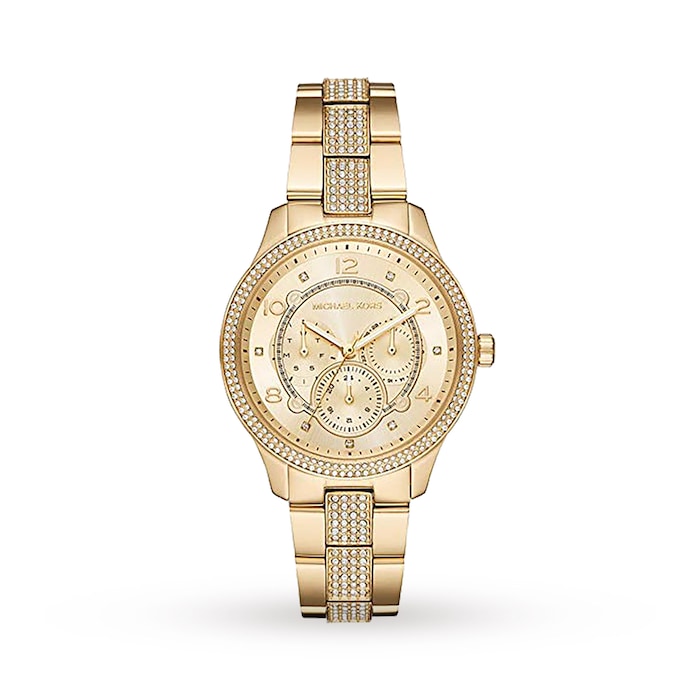 Michael Kors Runway Gold Tone Ladies Watch