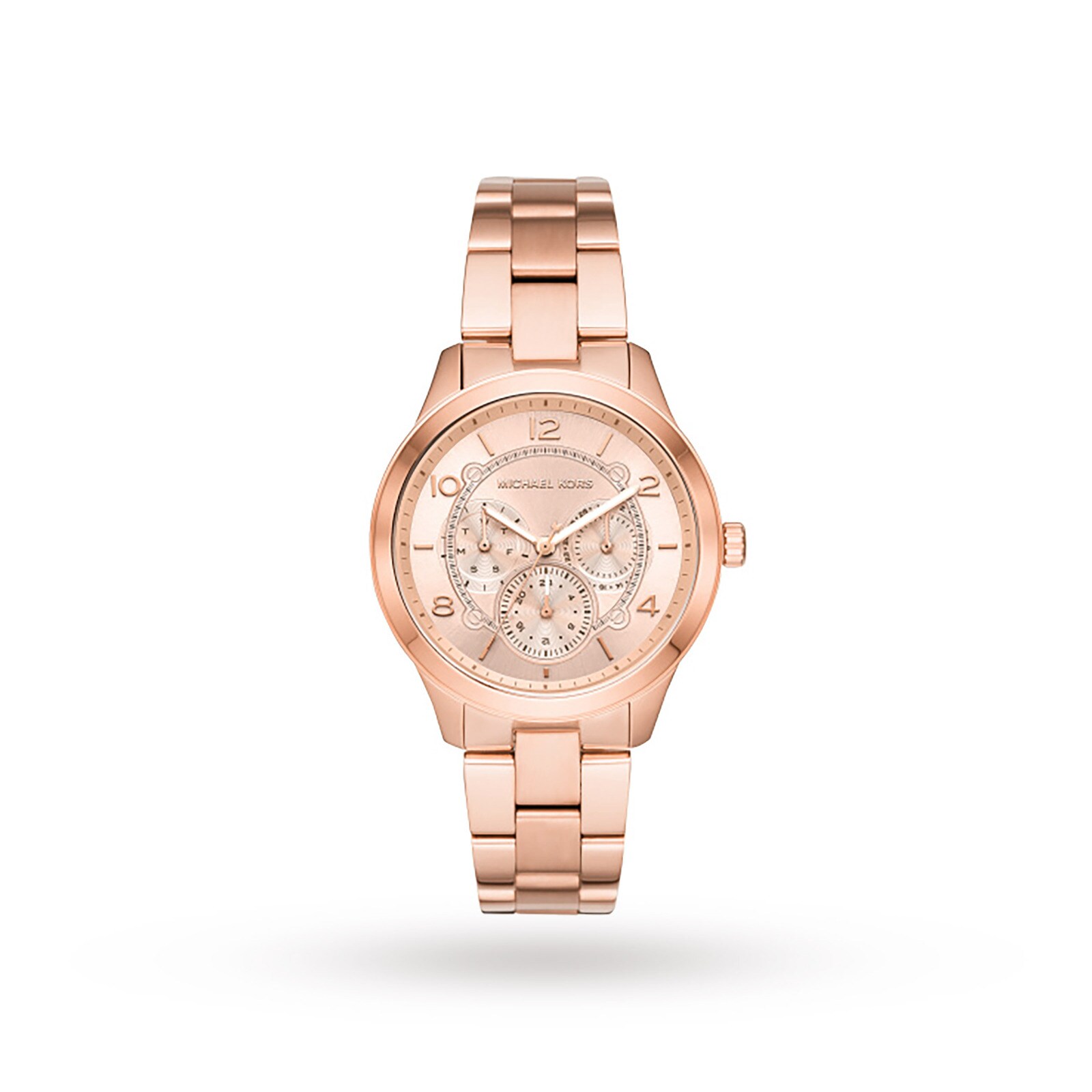 Micheal Kors Runway Rose Gold Tone Ladies Watch