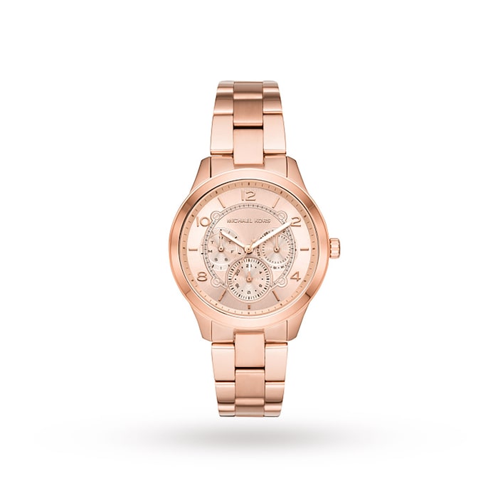 Michael Kors Micheal Kors Runway Rose Gold Tone Ladies Watch