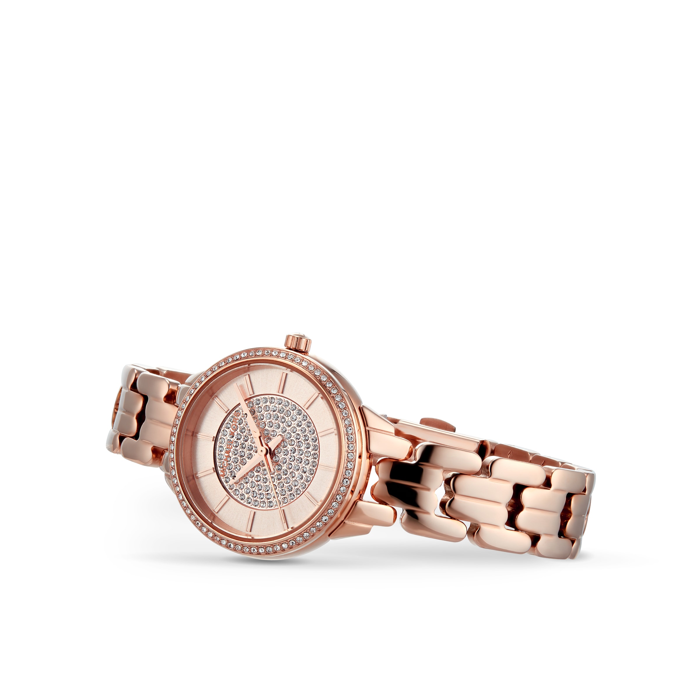 Allie Rose Gold Tone Ladies Watch