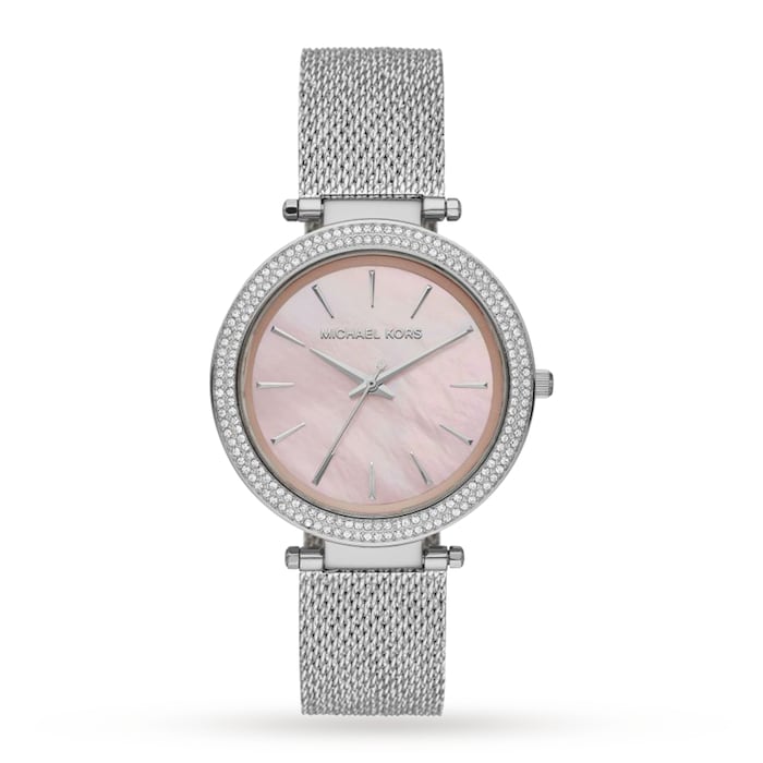 Michael Kors Pyper Pink Mesh Ladies Watch