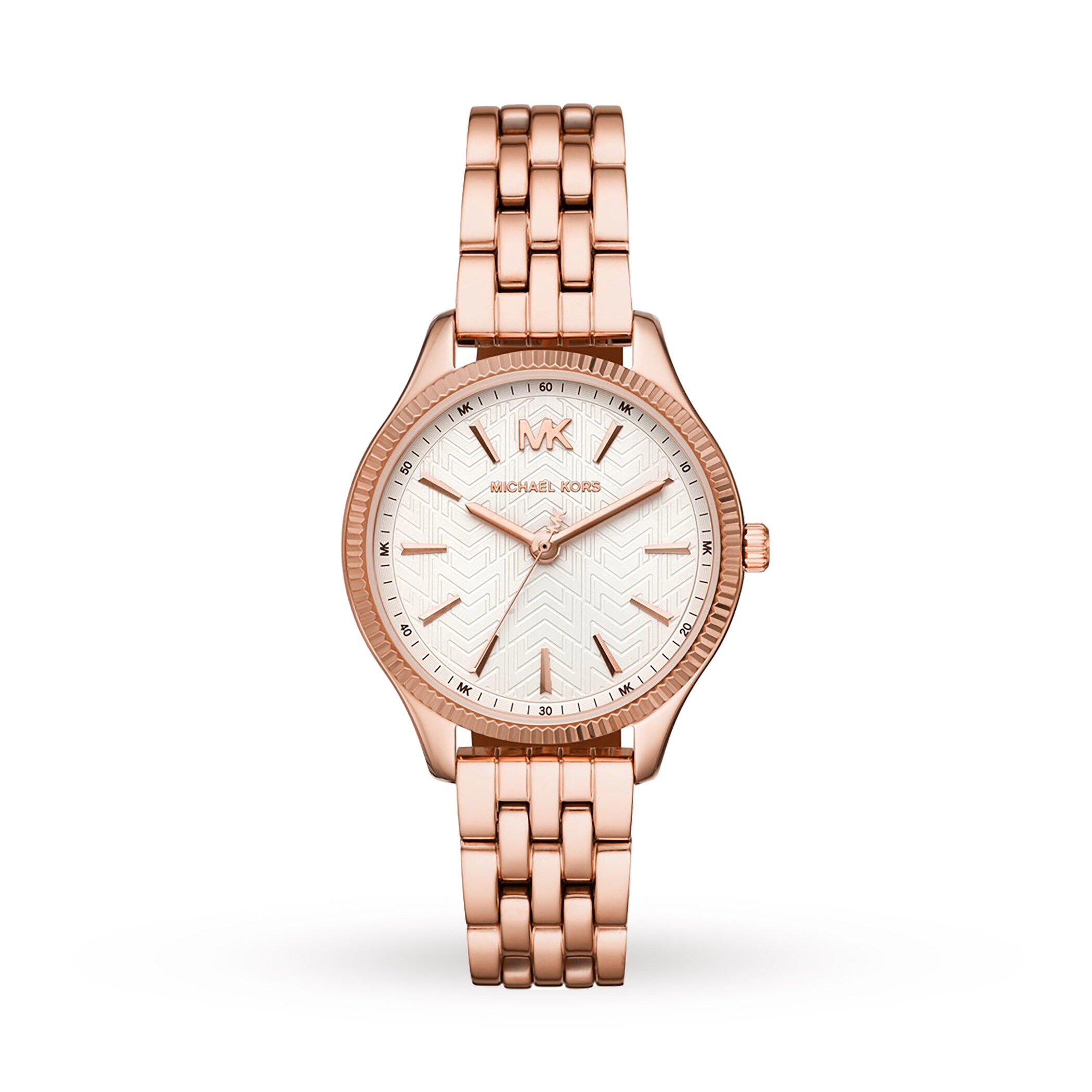 Michael Kors Micheal Kors Lexington Rose Gold Tone Ladies Watch