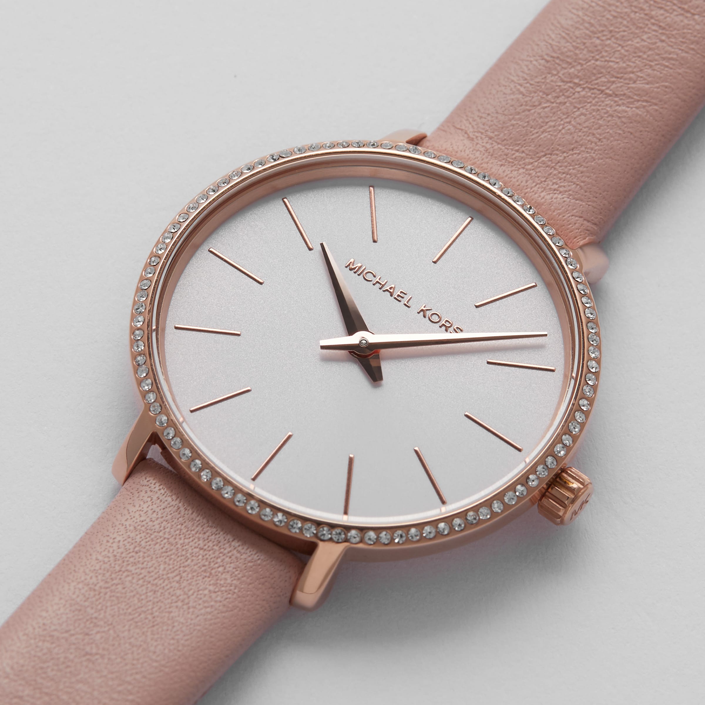 Michael kors discount pyper leather watch