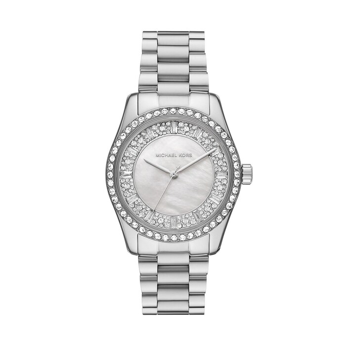 Michael Kors Lexington 38mm Ladies Watch Silver MK7445 | Goldsmiths