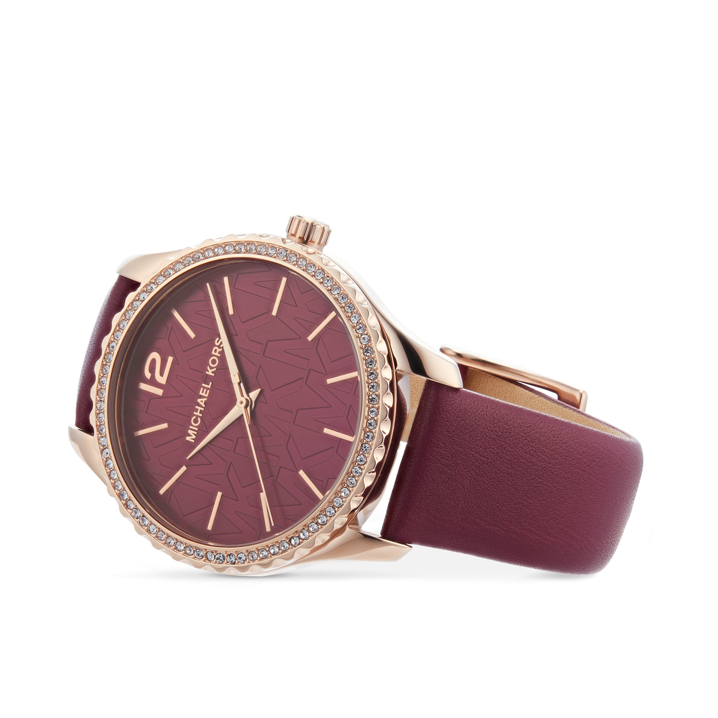 Michael kors store burgundy watch