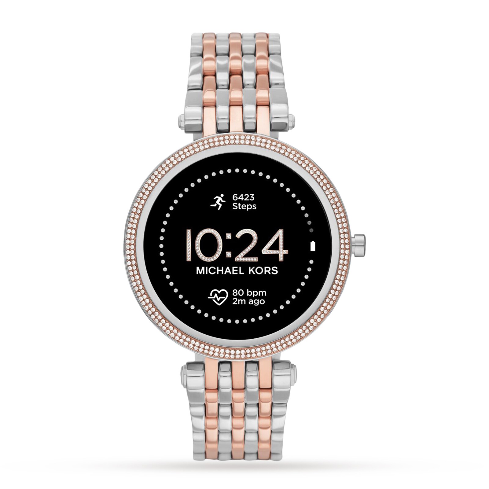 Michael Kors Gen 5E Darci Pave Two-Tone Smartwatch