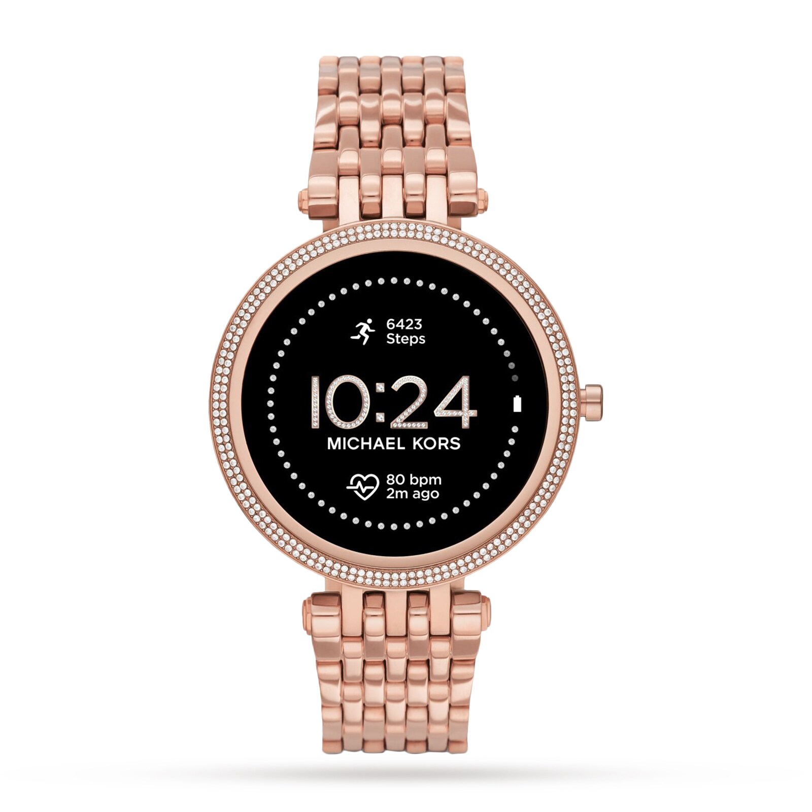 Gen 5E Darci Pave Rose Gold-Tone Smartwatch