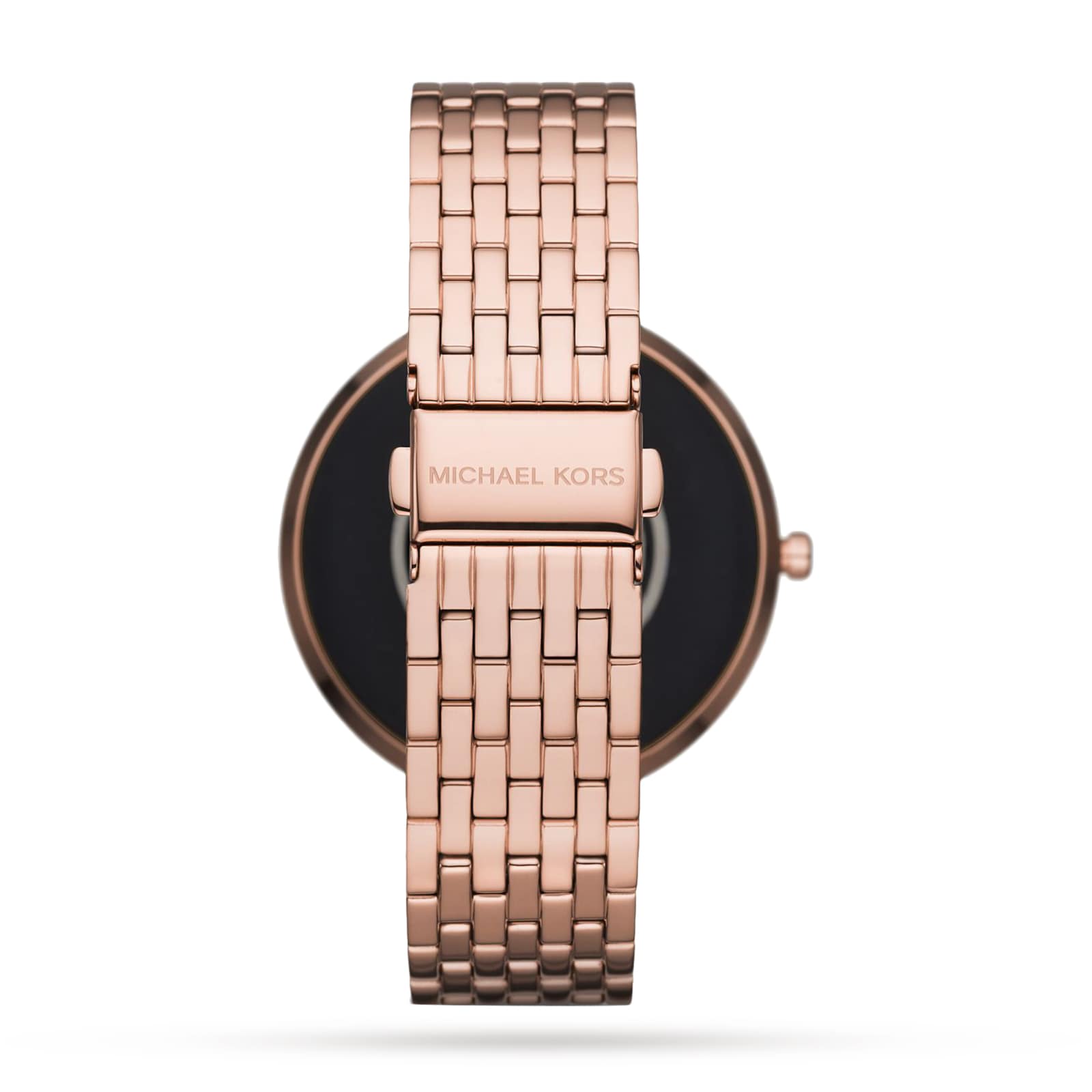 Mk smartwatch rose gold with online diamonds