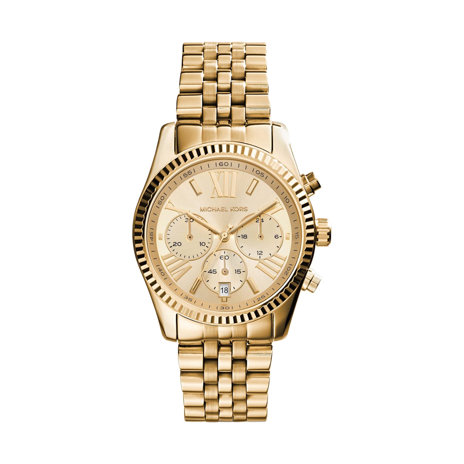 Michael Kors Lexington 38mm Ladies Watch Gold