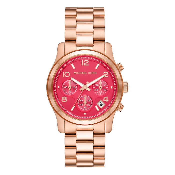Michael Kors Runway 38mm Ladies Watch Pink