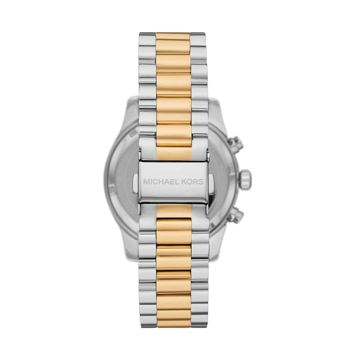 Michael Kors Lexington 37mm Ladies Watch Green 2 Tone