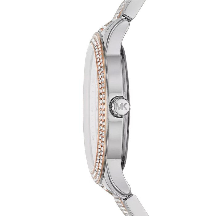 Michael Kors Tibby 40mm Ladies Watch White 2 Tone