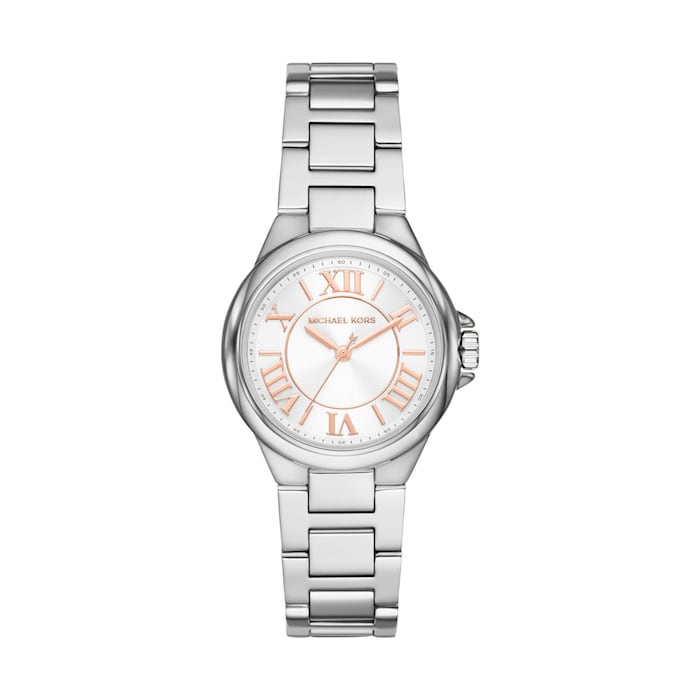 Michael Kors Mini Camille 33mm Ladies Watch Silver
