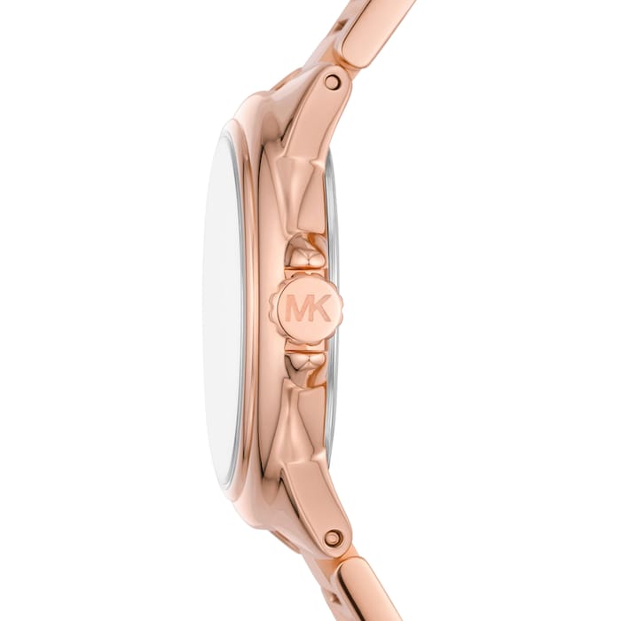 Michael Kors Mini Camille 33mm Ladies Watch Rose Gold