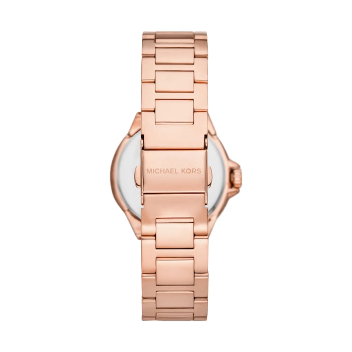 Michael Kors Mini Camille 33mm Ladies Watch Rose Gold