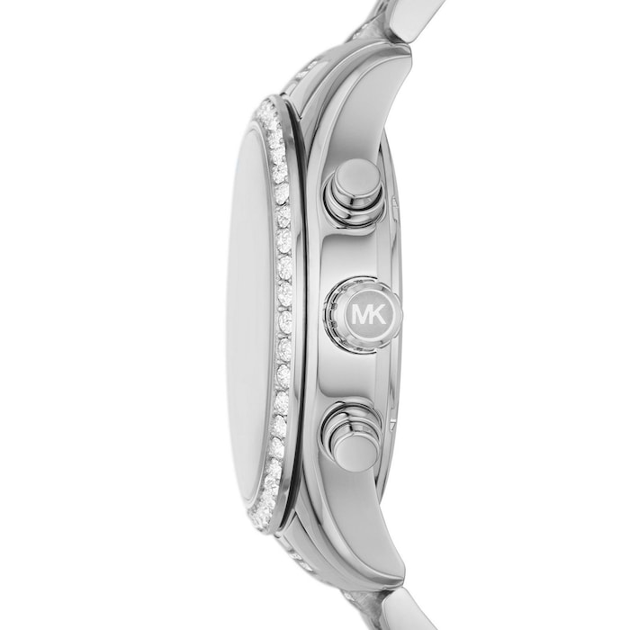 Michael Kors Lexington Pave 38mm Ladies Watch Silver